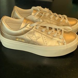 Converse X MadeMe One Star Platform Low Top